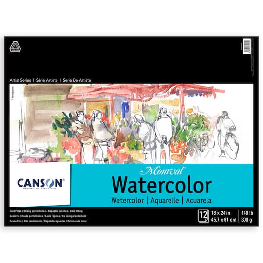 Canson® Montval® Artist Series Watercolor Paper Pad